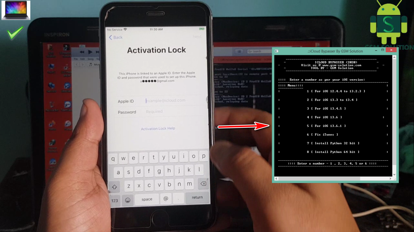[Windows]Bypass Untethered iPhone 6S Plus iCloud Activation Lock On
