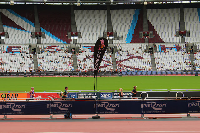 The Butterfly Balcony - Sewing, Stadiums & Steam - The Great Run Newham 2016 at the Olympic Stadium Stratford