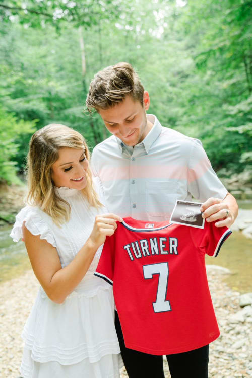 When Trea Turner's wife Kristen Harabedian got emotional about seeing him  at their wedding: I'll always remember