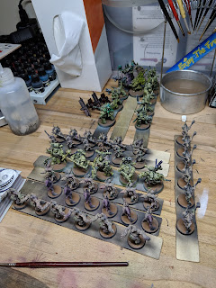 Painting the Death Guard, my AoP winning Army