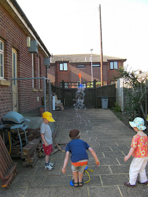 bubble machine stomping rocket