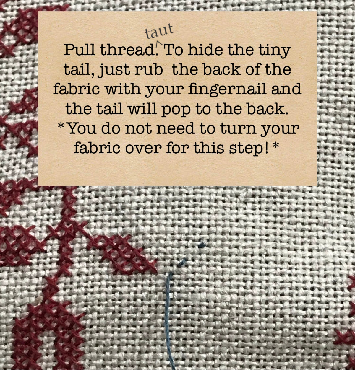 Stone Street Stitchworks Sewing Method Pin Stitch