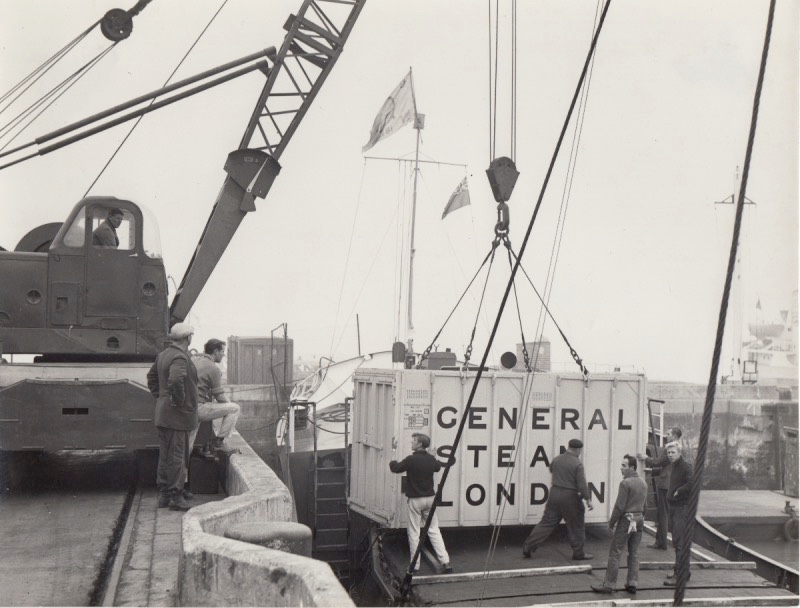 Old Photo's From The Port Of Felixstowe