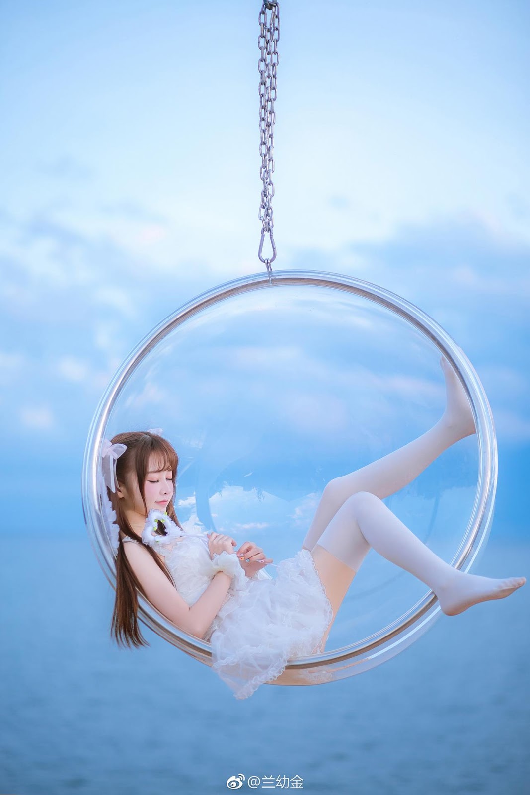 Chinese cute model - Cosplay Little Playful Angel Girl