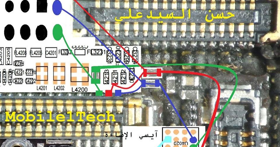 iPhone 6s LCD Display Light IC Solution Jumper Problem Ways mobile