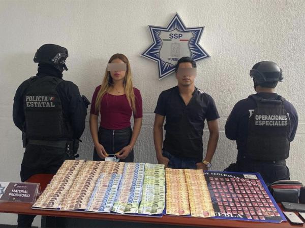 En Tecamachalco, captura Policía Estatal a presuntos distribuidores de droga