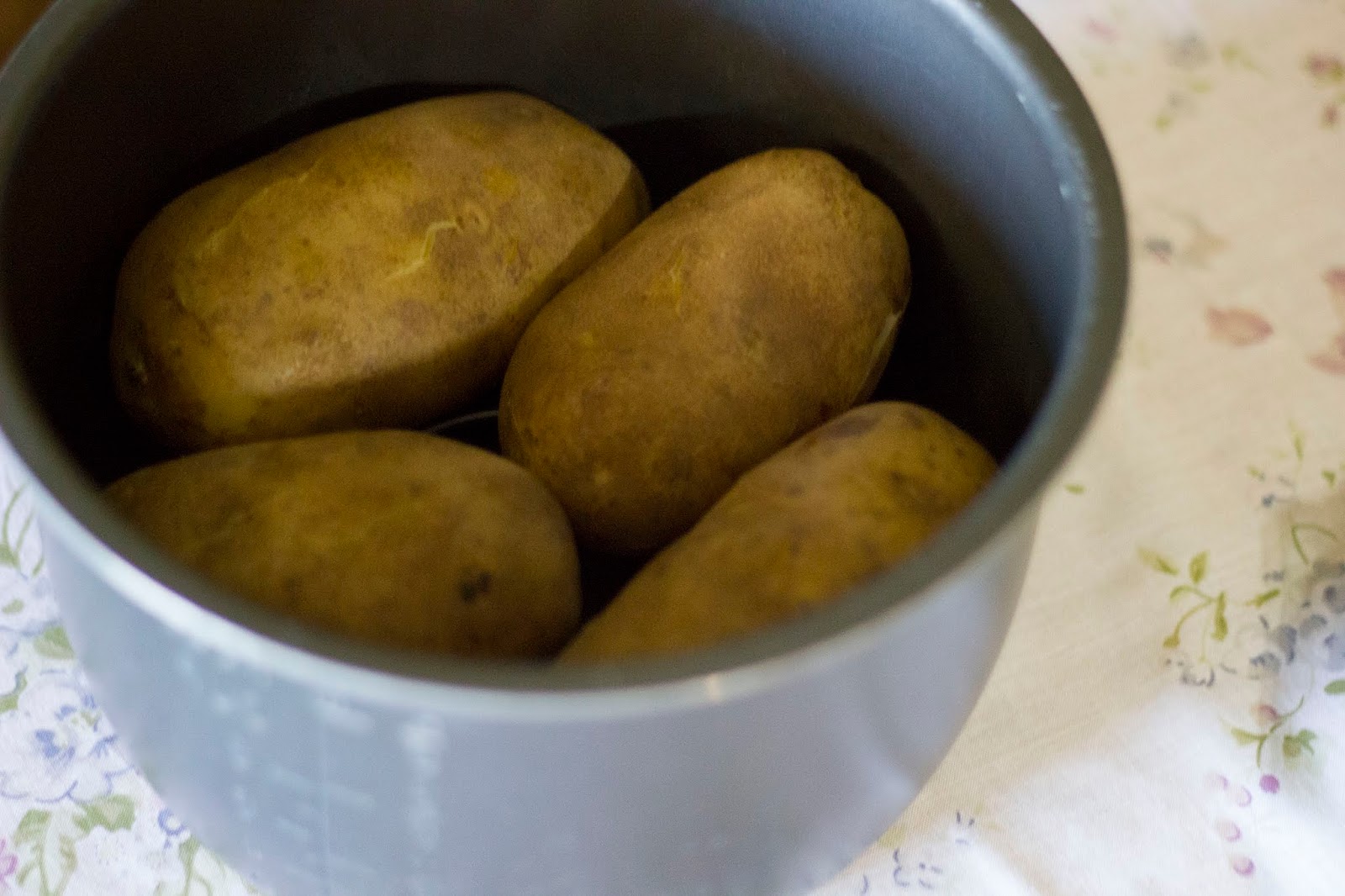Full Bellies, Happy Kids Pressure Cooker Twice Baked Potatoes