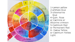mixing colors watercolor primary using paints series petersburg nights am which st