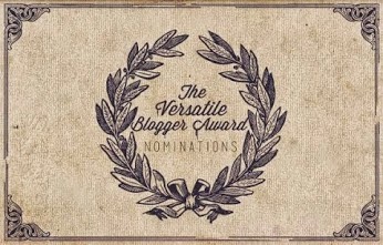 The veratile blogger award