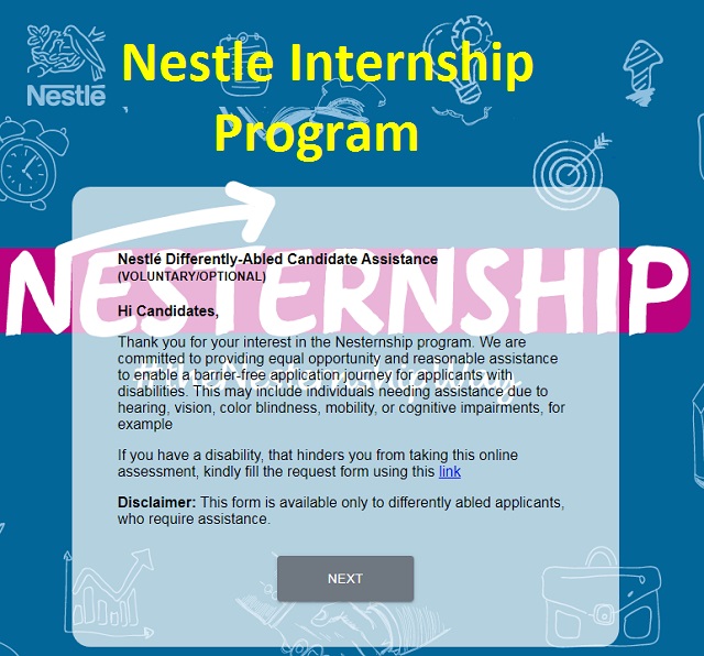 Nestle Internship Program