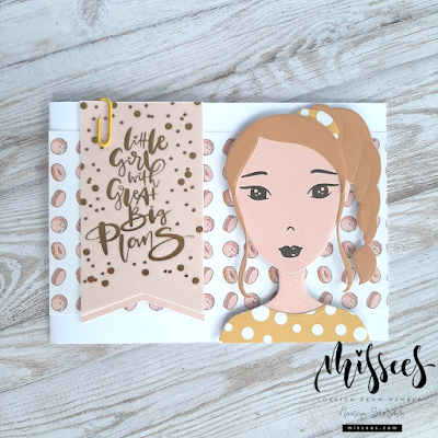 Missees By Karin Joan - Little girl with great big plans