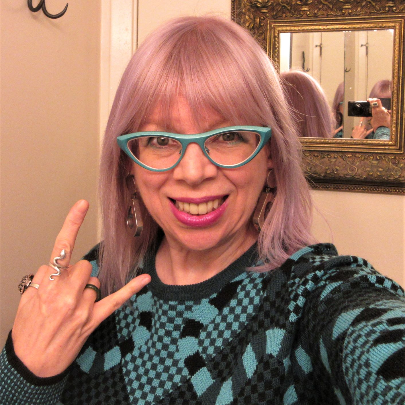 Ephemera Last Post of 2020 New Year's Eve SweaterDress and Andromeda