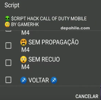 Call of Duty Mobile GamerHK Script Bansız Yeni Hile - Android
