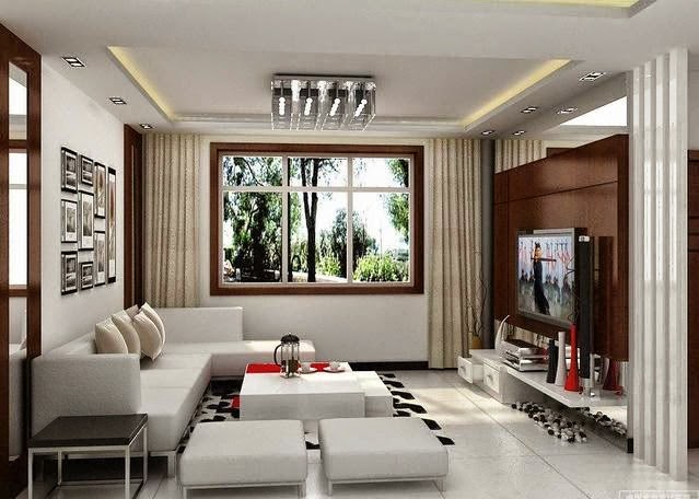 Living room design that is attractive and easy to make it