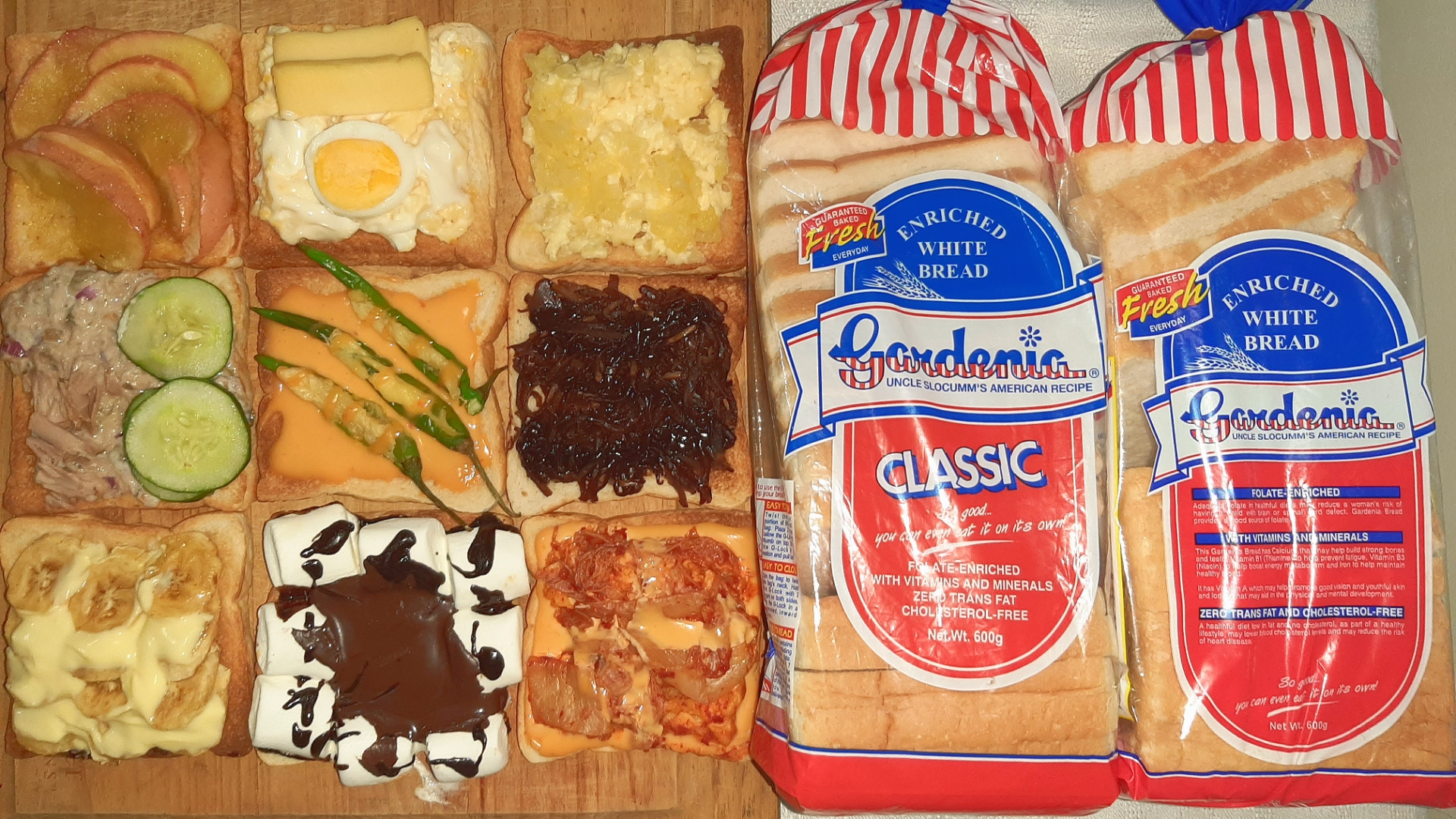 Meryenda with Gardenia Toast Toppings Challenge