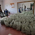  Prefeitura de Emas doa aproximadamente 4 toneladas de alimentos a população