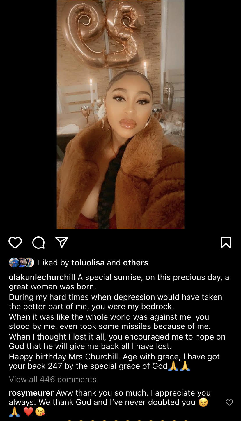 828px x 1442px - Stella Dimoko Korkus.com: Ex Actress Tonto Dike's Ex Churchill Hints At  Secret Marriage With Actress Rosy Meurer Who Broke His Marriage With Tonto
