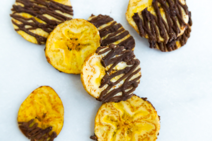 Trader Joe's Dark Chocolate Drizzled Plantain Chips review