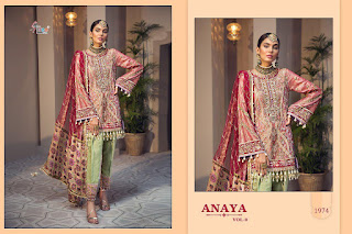 Shree Fab Anaya vol 9 Pakistani Suits wholesaler