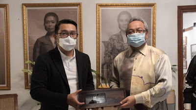 Ridwan Kamil Gelar Pertemuan dengan Duta Besar Malaysia untuk Indonesia