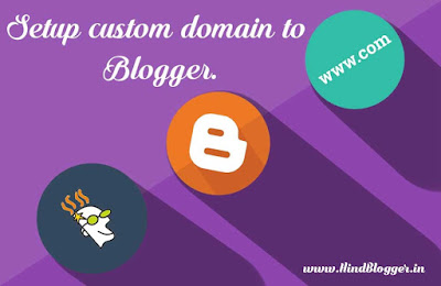 Blogger me Godaddy custom domain setup kaise kare