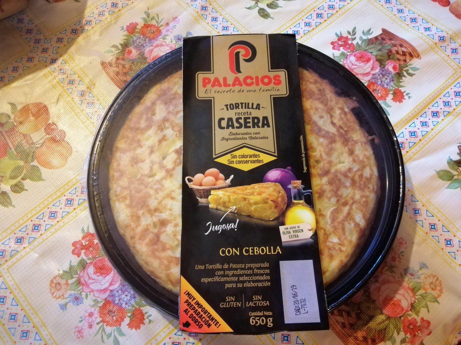 Cocinando con Katia Tortilla de patatas con cebolla Palacios