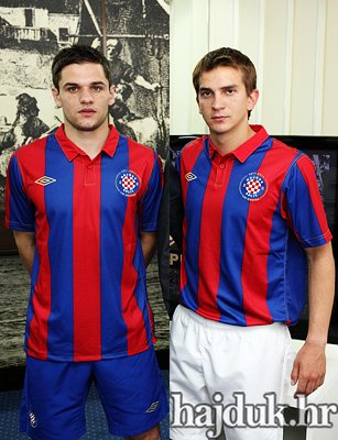 Hajduk Split Fora camisa de futebol 2011 - 2012.