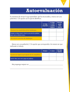 Apoyo Primaria Español 4to grado Bloque 1 lección 2 Escribir trabalenguas y juegos de palabras para su publicación 