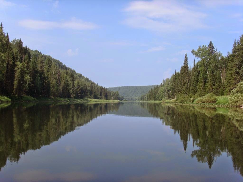 Река Березовая Пермский край