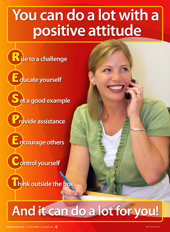 employee morale importance engagement workplace attitude posters positive