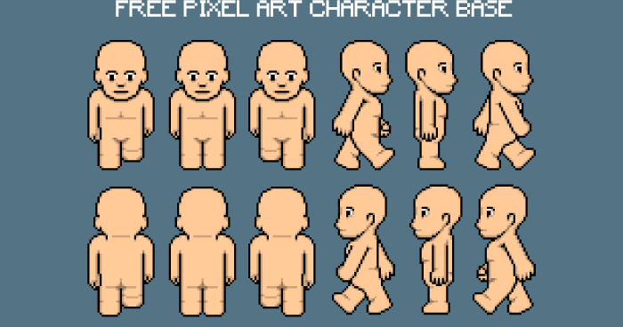 Pixilart - Base Character 32x32 by awesomeguy12214