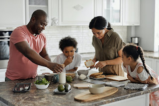 buy house-housing loan-family-eating-kitchen-dinning table happy family images, dinning images, eating-family-kitchen