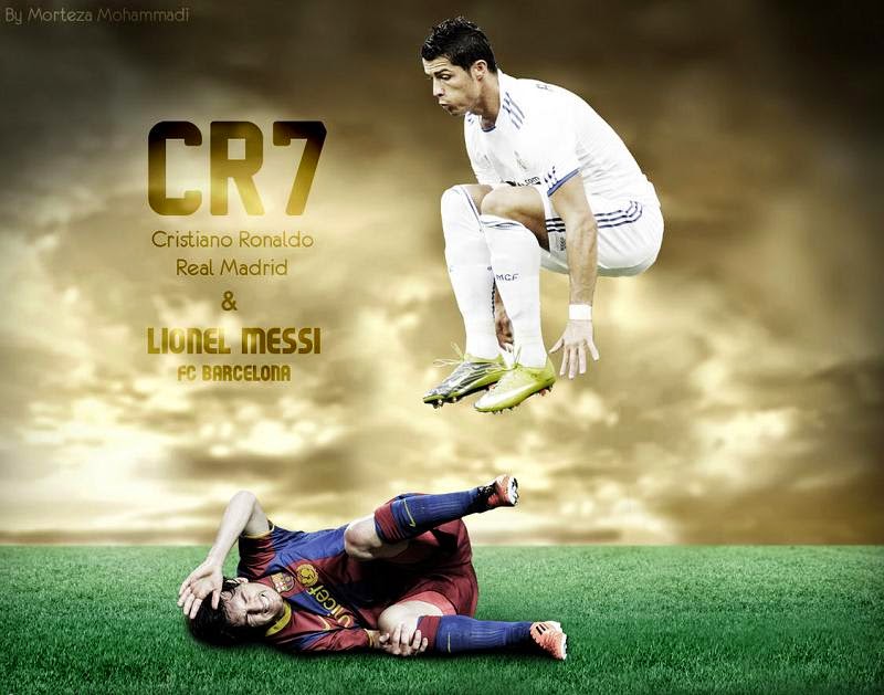 Foto Cristiano Ronaldo Vs Lionel Messi