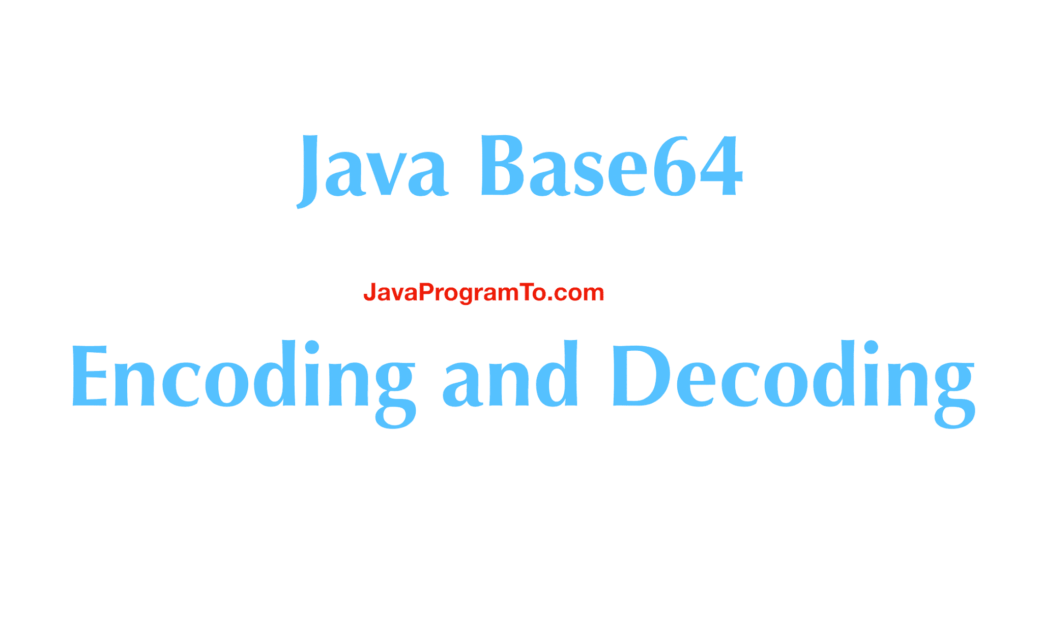 Java base64