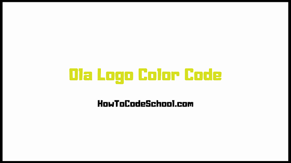 Ola Logo Color Code