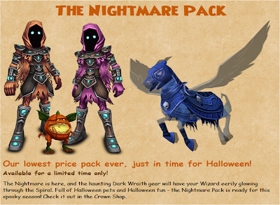 Item:Nightmare Pack - Wizard101 Wiki