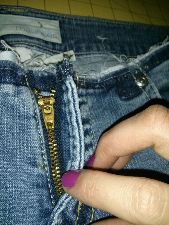 Shut Up, Jessica! frontonly Maternity Jeans Conversion tutorial