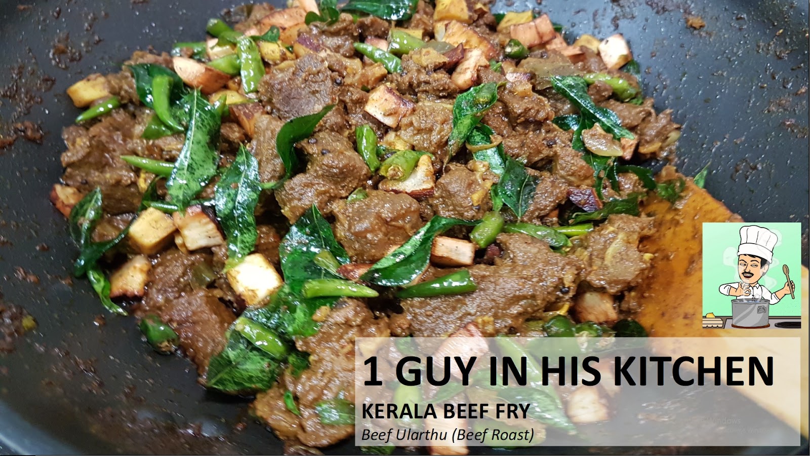 Kerala Style Beef Fry / Beef Roast