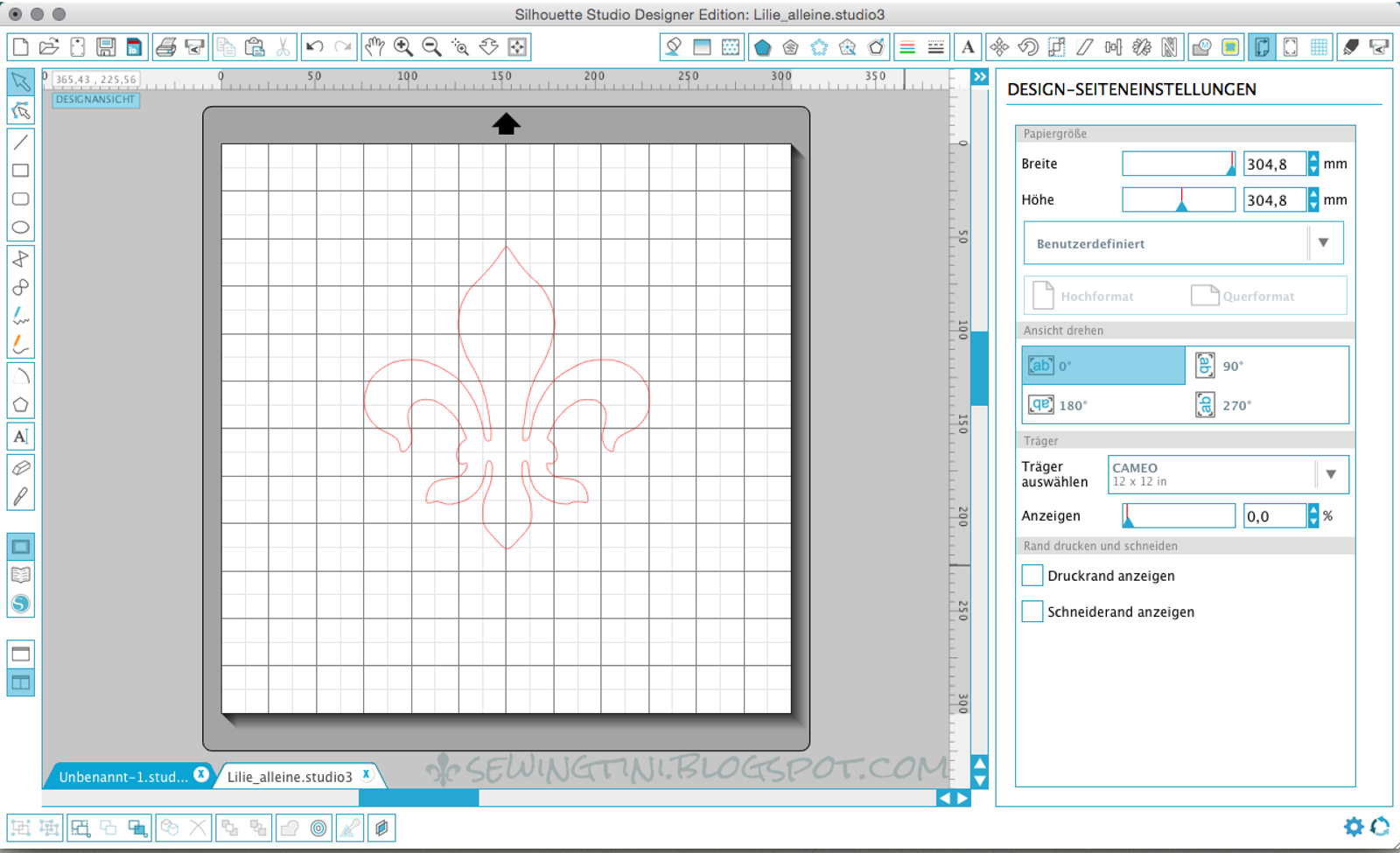 Tinis Plotter Tutorials - Folge 11 - Strassvorlagen zweckentfremdet