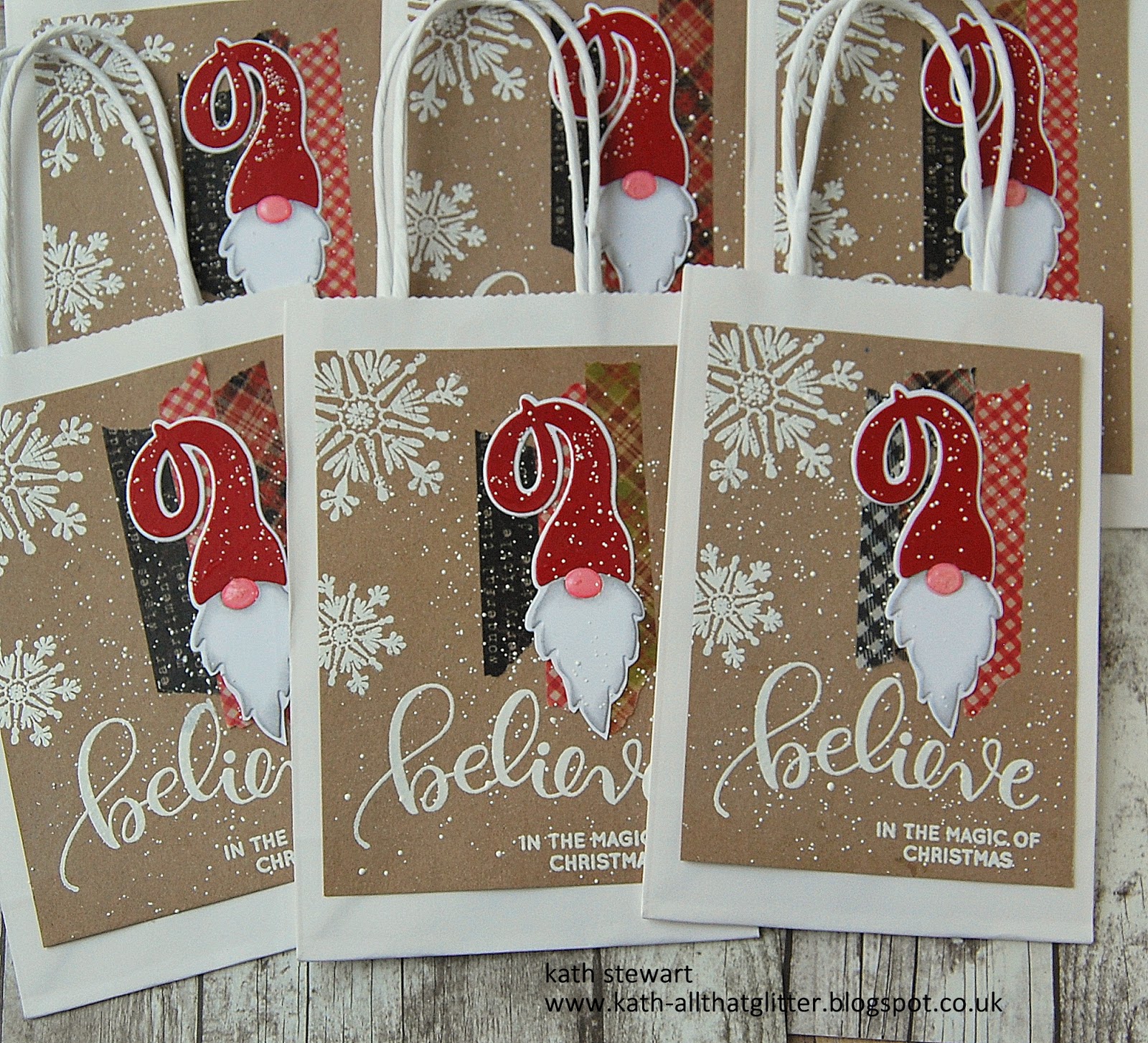 Gnome Gift Bags Free Craft Tutorial