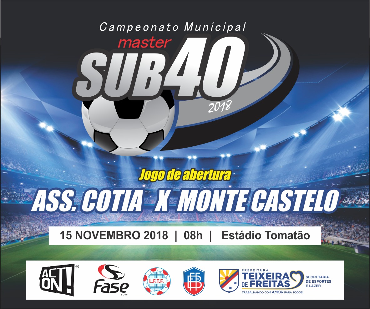 Depois de dois anos a bola vai rolar no Campeonato Municipal de Futebol –  Prefeitura de Cotia