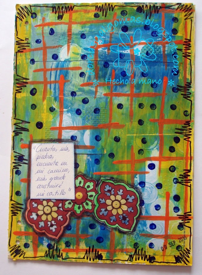 http://dorcasyalgomas.blogspot.com.es/2016/10/art-journal-cuantas-mas-piedras.html