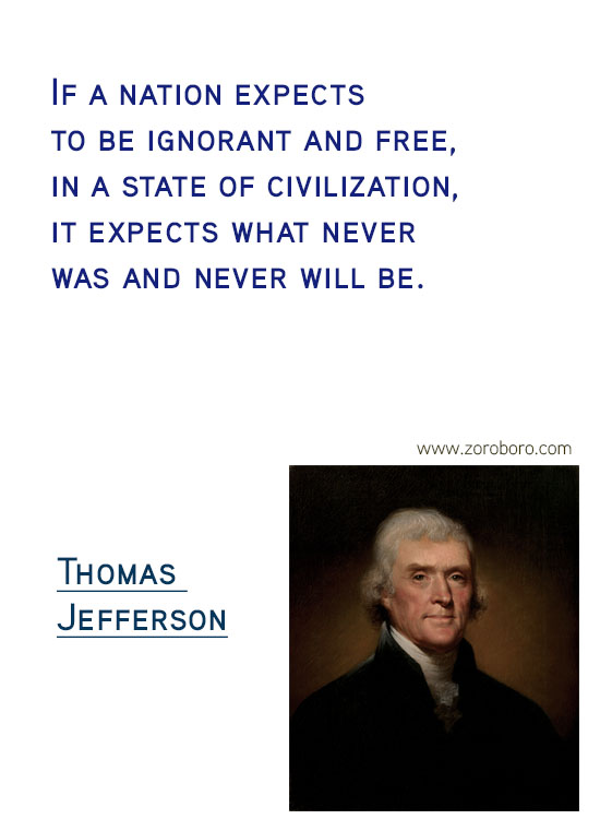 Thomas Jefferson Quotes. Thomas Jefferson on Freedom, Thomas Jefferson on Government, Thomas Jefferson on Politics, Thomas Jefferson on Atheism, Thomas Jefferson on Religion, Thomas Jefferson on Inspiration & Thomas Jefferson on Principle. Thomas Jefferson Philosophy