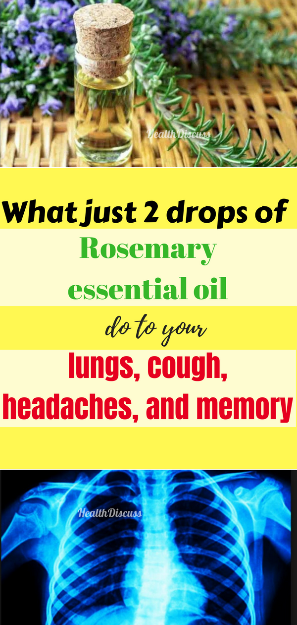 Health Discuss What just 2 drops of Rosemary essential oil do to your
