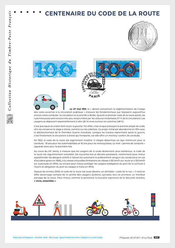 coins and more 1899) Centenary of the Highway Code (Traffic Laws) in