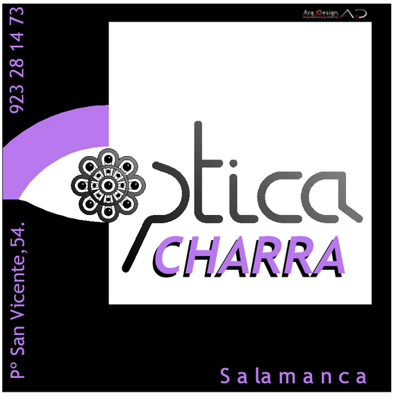 OPTICA CHARRA 3D Arq3design Publicidad Salamanca