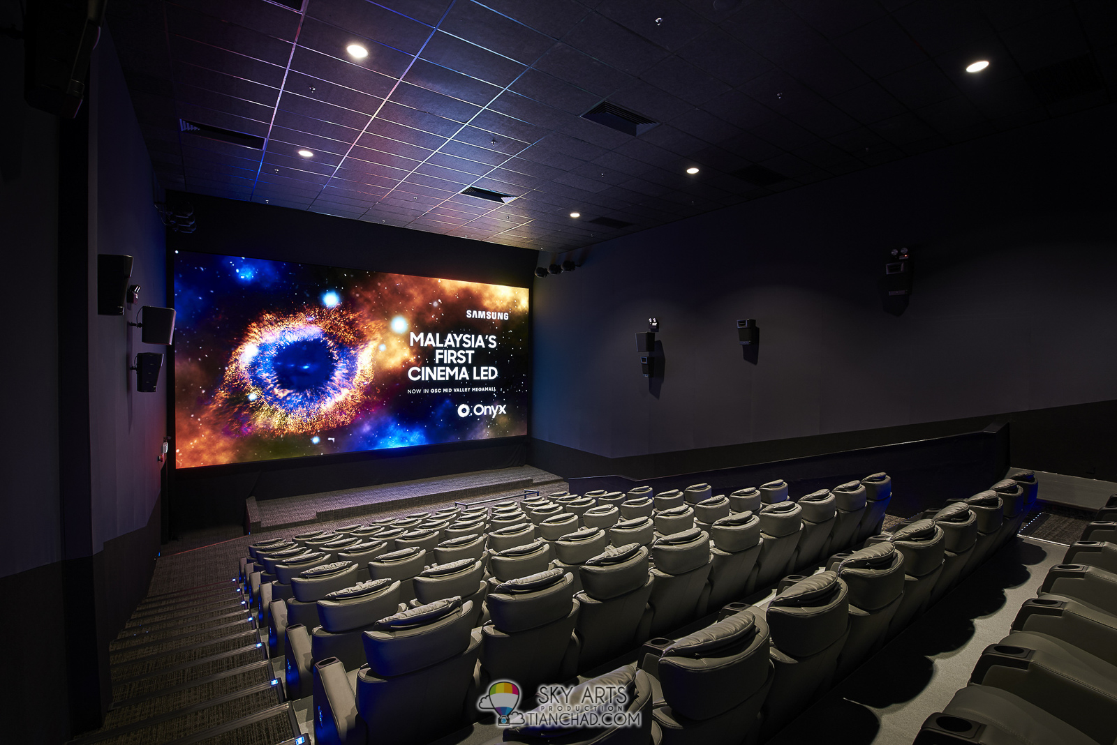 Malaysia's First Onyx Cinema LED Screen in Golden Screen Cinemas OnyxGSC