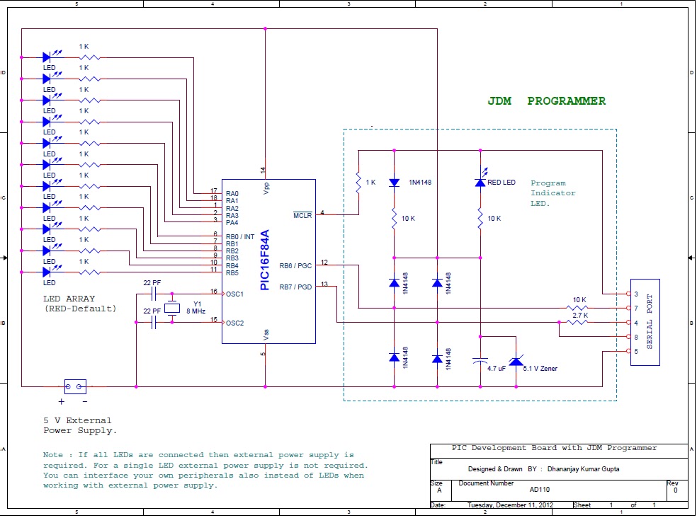 "Learn Embedded" 4 Beginners: A Simple PIC Embedded Board Design