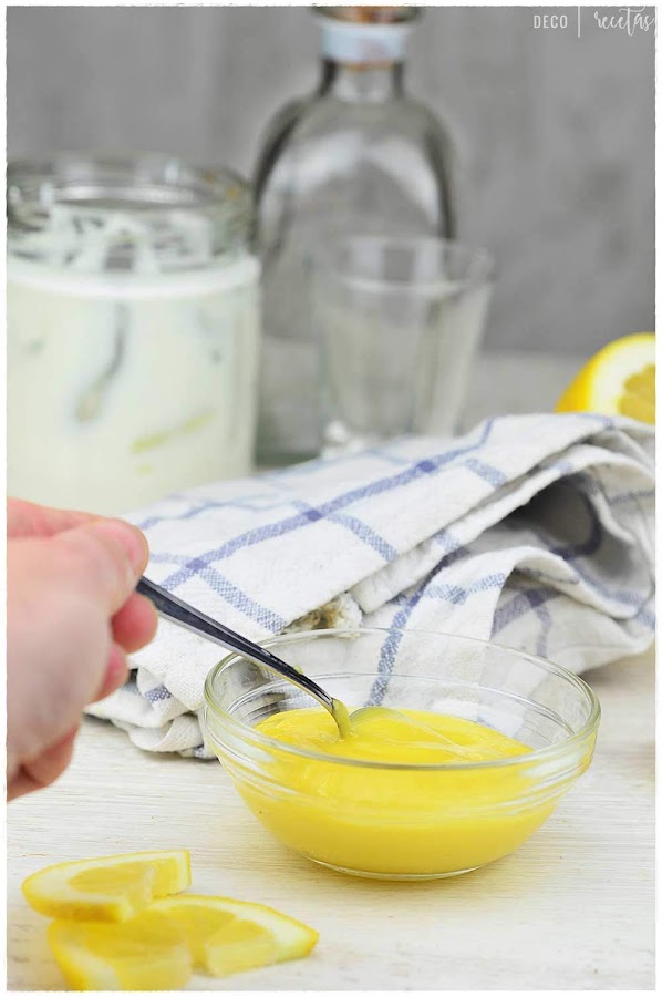 Lemon Curd o Crema de Limón- Cómo hacer Lemon Curd - Lemon curd con merengue- Tarta de Lemon Curd