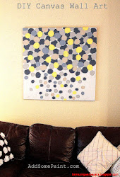 canvas diy painting easy wall paint abstract decor decoration paintings yellow designs painted grey simple bathroom kitchen project incredible homemade